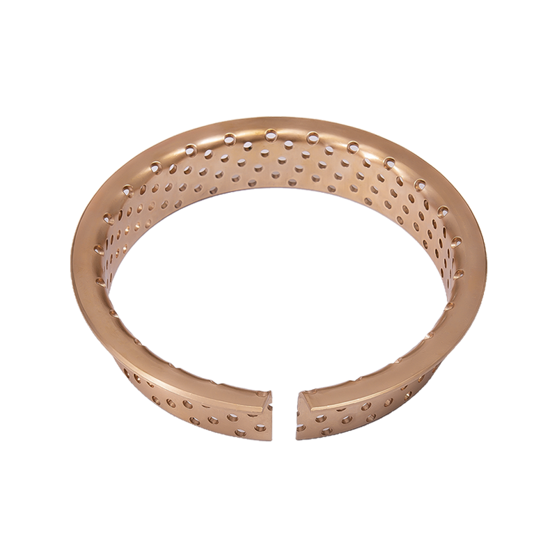 HZ092F Boccola in bronzo punzonata e flangiata