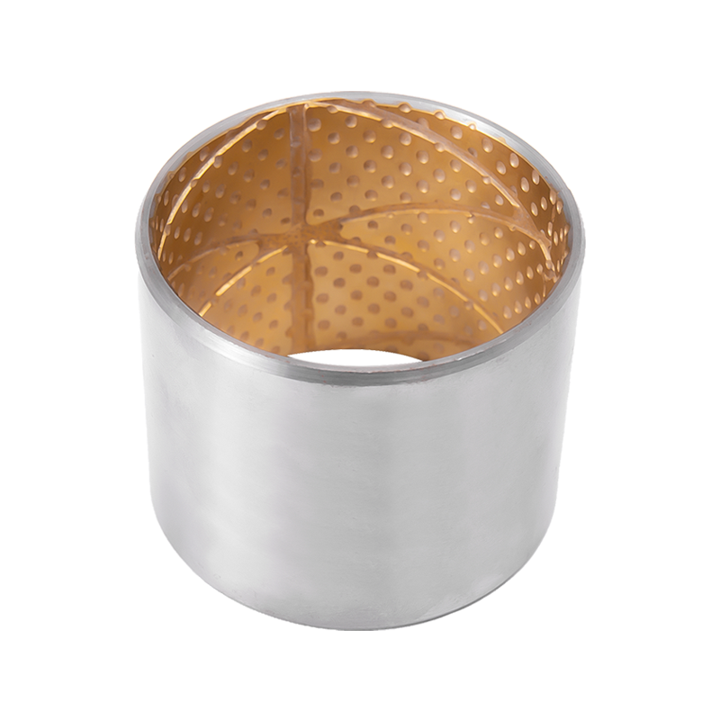 HZ802 Cuscinetto composito bimetallico con scanalatura per la lubrificazione di colore naturale